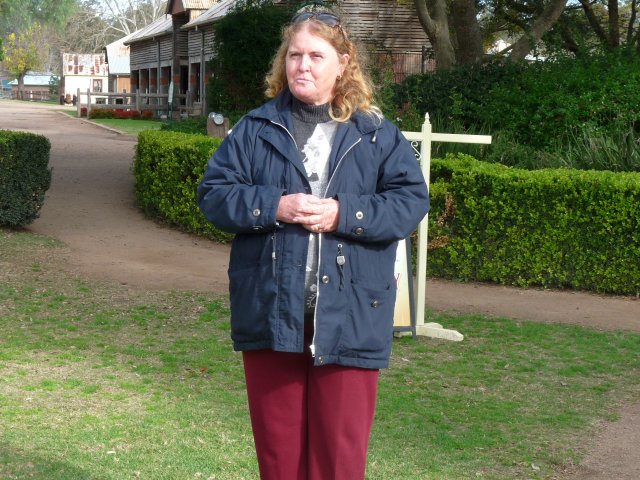 Auntie Glenda Chalker at Belgenny Farm, Camden